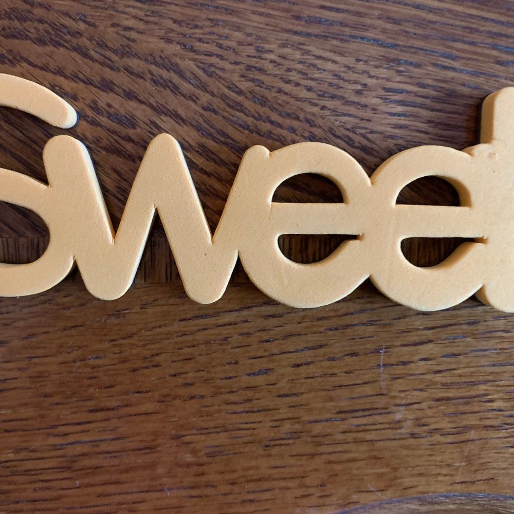 "Sweet" refrigerator magnet